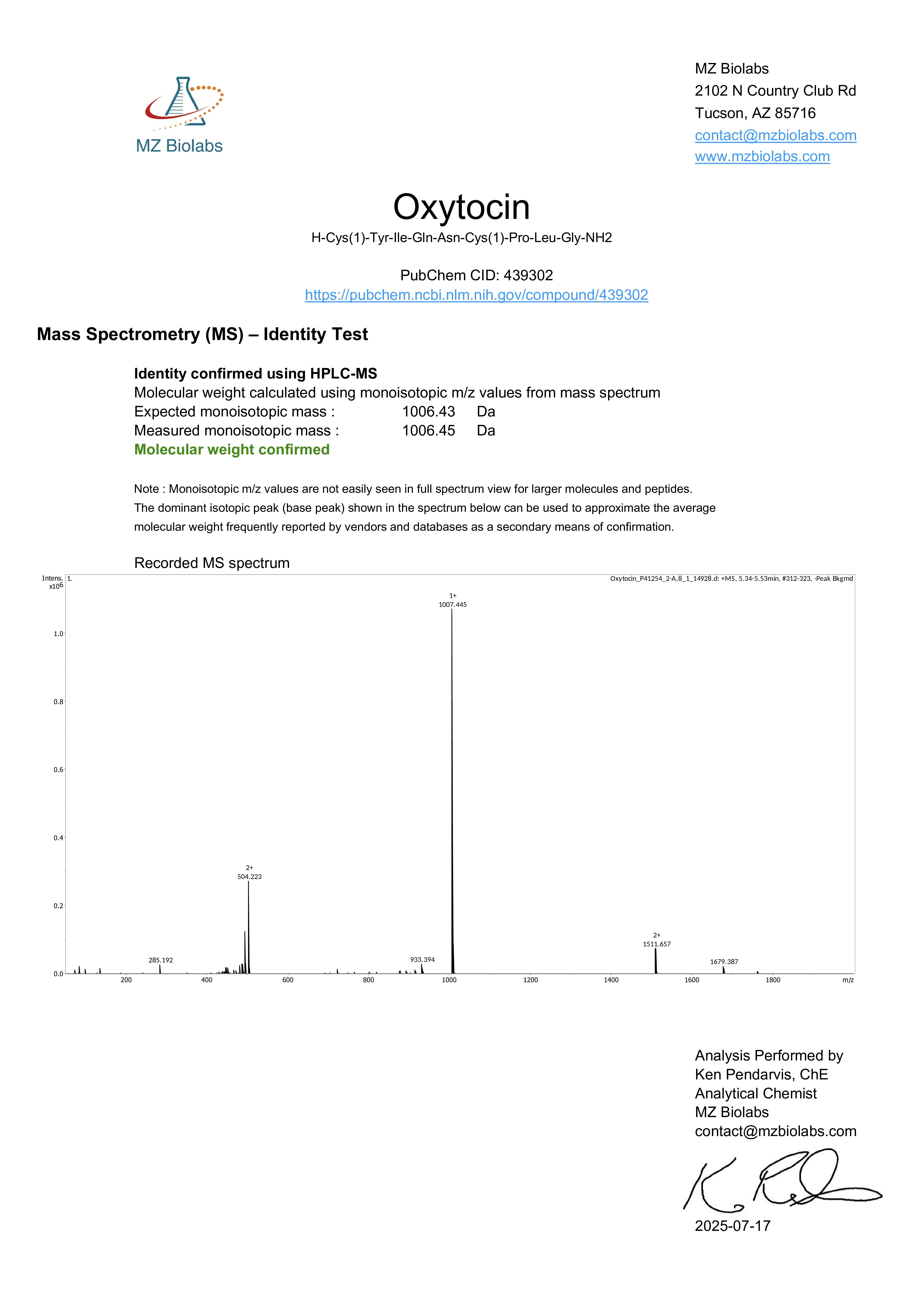 Oxytocin Image 2