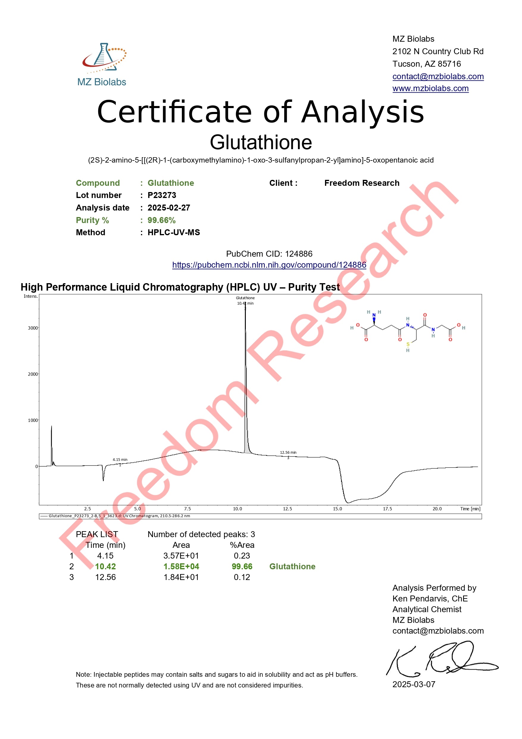 Glutathione Image 1