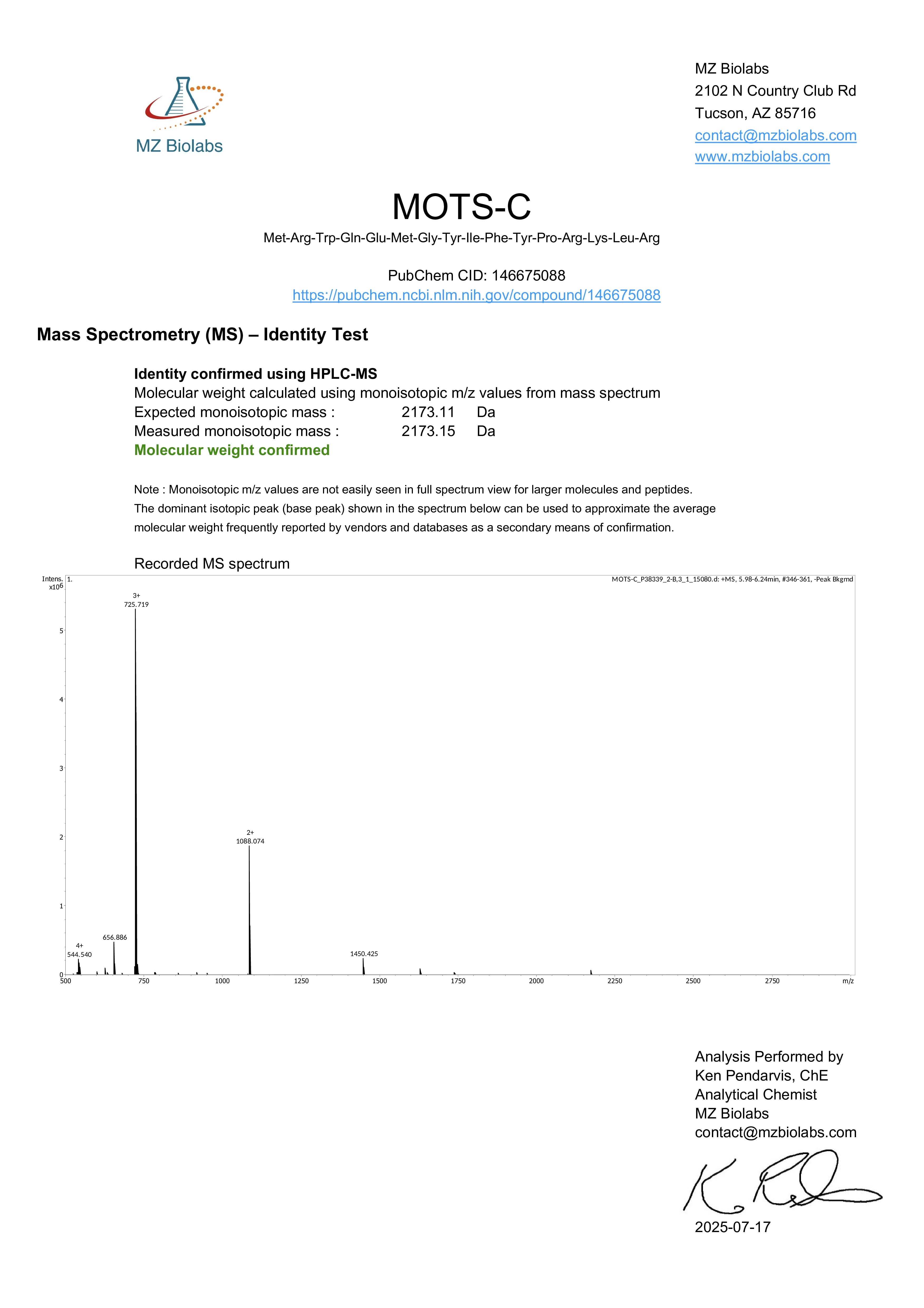 MOTS-C Image 2